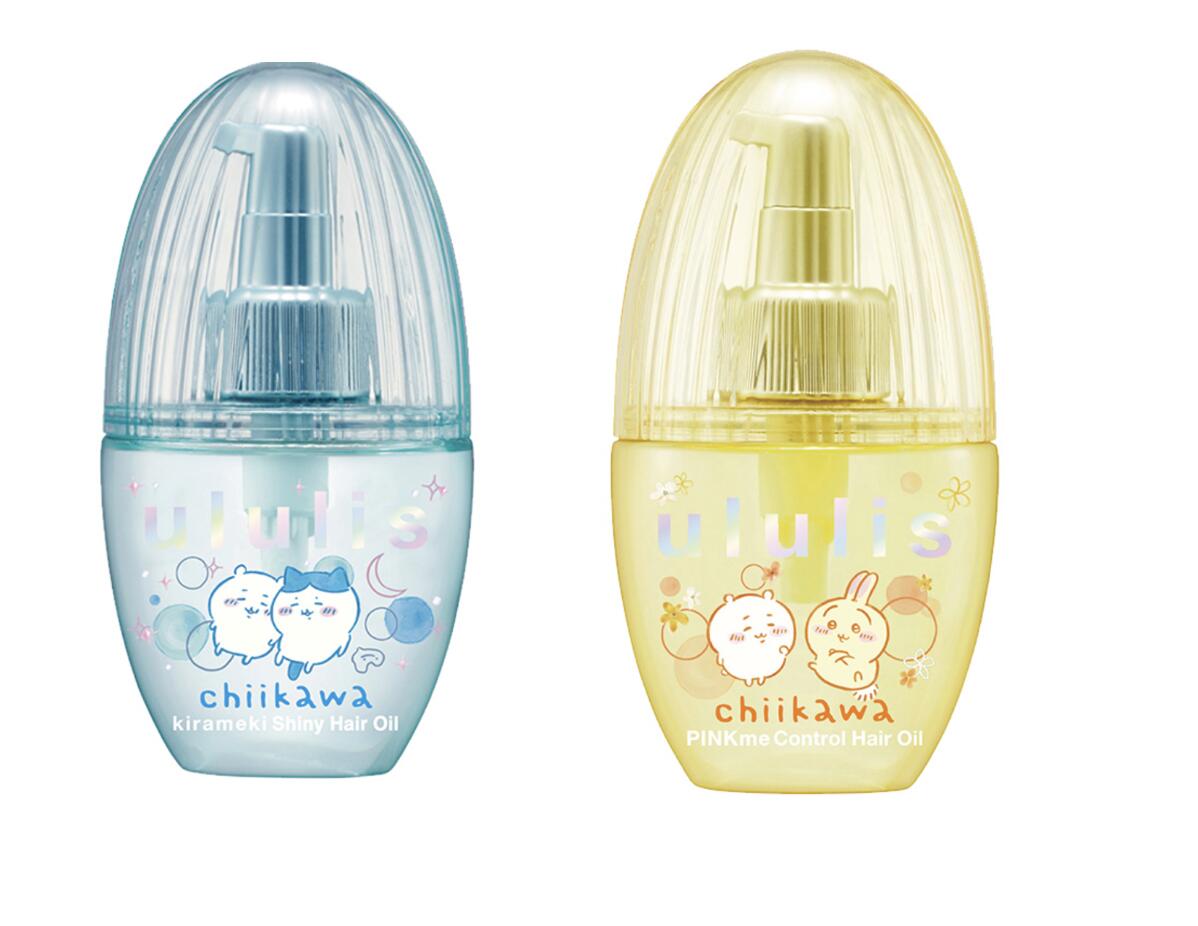 【即日発送　数量限定】ウルリス ちいかわ ピンクミー コントロール ヘアオイル キラメキ シャイニー ヘアオイル 100ml 2種類選択可能のサムネイル