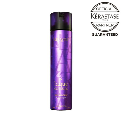 【10%OFFクーポン/正規店】KERASTASE ケラスターゼST ラック クチュール 222g 正規販売店 ヘアスプレー スタイリング剤 ツヤ カール まとめ髪 スタイル キープ スタイリング 髪 まとめる まとまる 正規品 スプレー 紫 パープル 人気 おすすめ ランキング 正規品