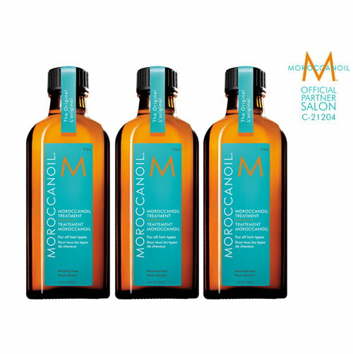 【3本セット】【公式店/本物保証/あす楽/送料無料】MOROCCANOIL モロッカンオイル オイルトリートメント 100ml ★楽天1位★ ポンプ付き 正規販売店 正規品 ヘアオイル 洗い流さないトリートメント アウトバス 人気 おすすめ 美容室 サロン専売 楽天ベストコスメ