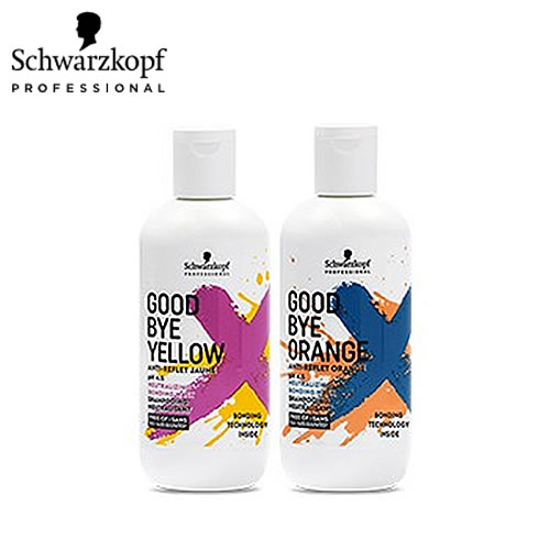 【選べるカラー】Schwarzkopf シュワルツコフ グッバイイエロー/グッバイオレンジ カラーシャンプー 310g ヘアケア サロン専売 人気 カラーキープ カラー ブリーチ後 カラーメンテナンス