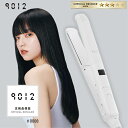 【正規店/送料無料】クレイツ イオン 9012 イオンストレート アイロン ホワイト 人気 おすすめ 海外兼用 温度調節 スタイリング ヘアアレンジ ヘアセット...