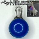 光る 犬用アクセサリ 夜の散歩を安全に 首輪 LED 光る首輪 小型犬 大型犬 中型犬 キーホルダー おすすめ (ブルー)
