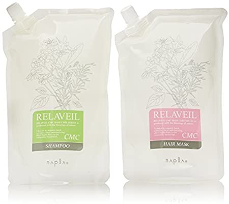 ナプラ リラベール CMC シャンプー 1000ml&ヘアマスク 1000g (詰め替え) セット 【全商品最安値に挑戦】