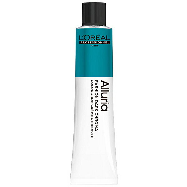 ロレアル アルーリア ファッション ダーククロマ ブルー インク 90g (LOREAL alluria ヘアカラー剤 1剤 カラー剤 業務用 染毛剤 第一剤 染毛補助剤 アルカリカラー ヘアカラー サロン 美容室 美容院 サロン専売品)