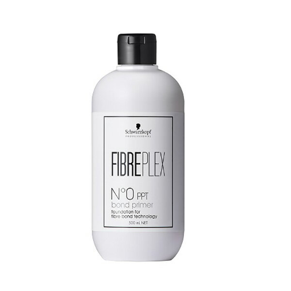 シュワルツコフ ファイバープレックス No.0 ボンドプライマー PPT 500ml(Schwarzkopf PROFESSIONAL FIBERPLEX システムトリートメント ホームケア クレンジング 業務用 美容院 美容室 サロン専売品)