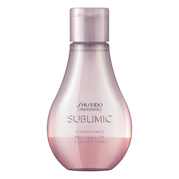 【あす楽12時まで】資生堂 サブリミック ルミノフォース ブリリアンス オイル a 100ml ( sublimic カラーケア ヘアオイル 洗い流さないトリートメント 美容院 美容室 サロン専売品 ヘアケア)