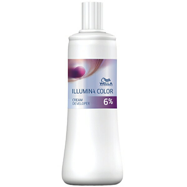 ウエラ イルミナカラー クリームディベロッパー 6% 1000ml (wella ヘアカラー剤 2剤 カラー剤 ヘアカラー サロン 美容室 美容院 サロン専売品)