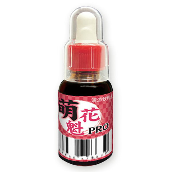 【商品名】萌花魁PRO（もえおいらんプロ） 【原材料名】ぶどう糖果糖液糖(国内製造)、マカエキス、ガラナエキス、ムイラプアマ幹エキス末、カカオエキス、馬プラセンタエキス、トンカットアリエキス末、マンゴージンジャー抽出物、 L-シトルリン、セラミド含有米抽出物／保存料(安息香酸Na、パラオキシ安息香酸ブチル)、酸味料、香辛料抽出物、ビタミンB12 【内容量】20ml 【お召し上がり方】適量を水またはお飲み物等に混ぜてお召し上がり下さい。