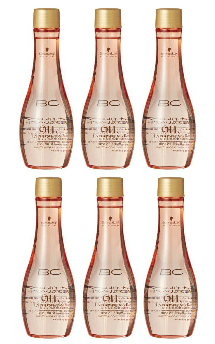 【6個まとめ買い】シュワルツコフ　BCオイルローズ　ローズオイルセラム　100ml　6本セット　【送料無料】