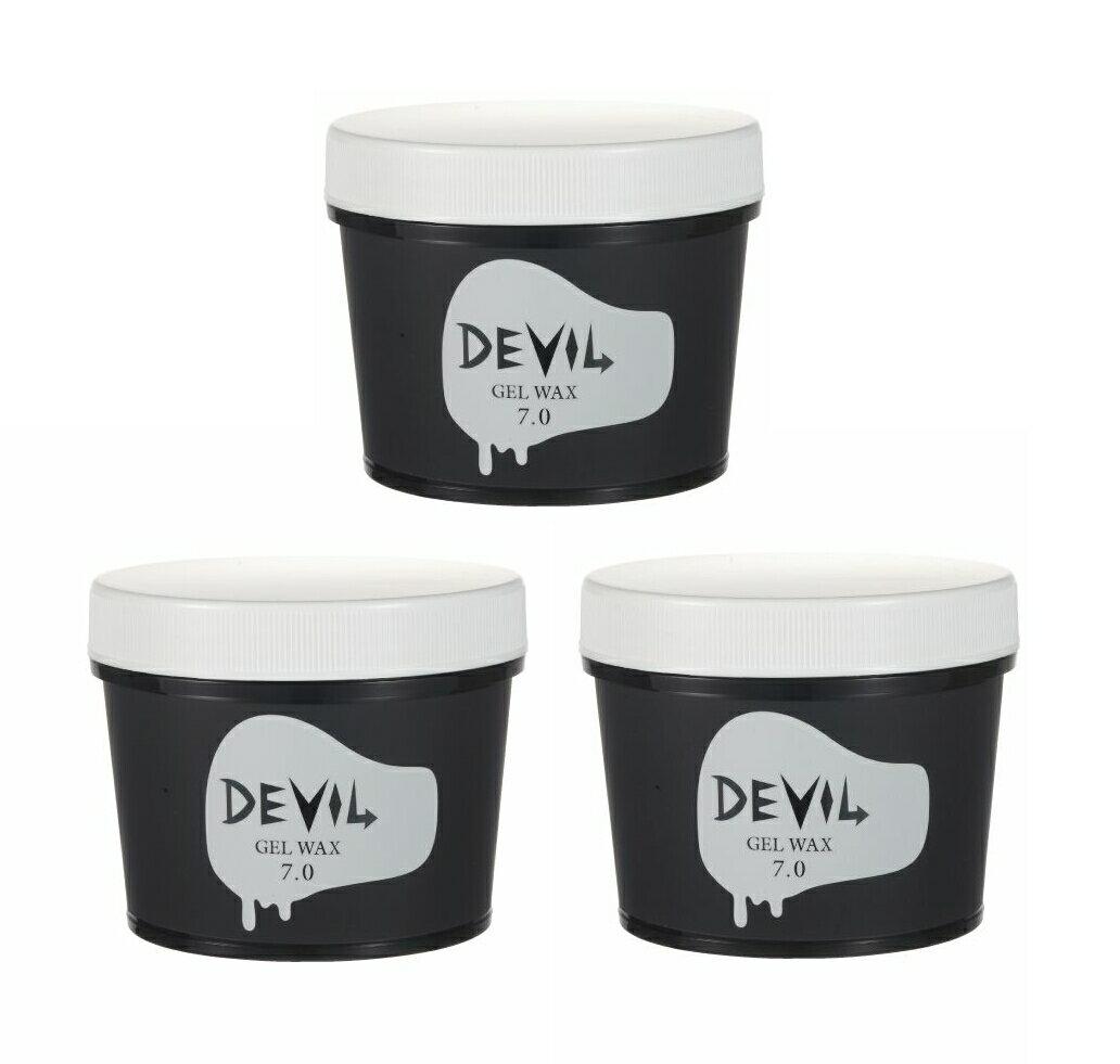 【3個まとめ買い】b-ex　ロレッタ デビル　ジェルワックス 7.0　240g　3個セット　【送料無料】　(旧モルトベーネ/ビューティーエクスペリエンス)