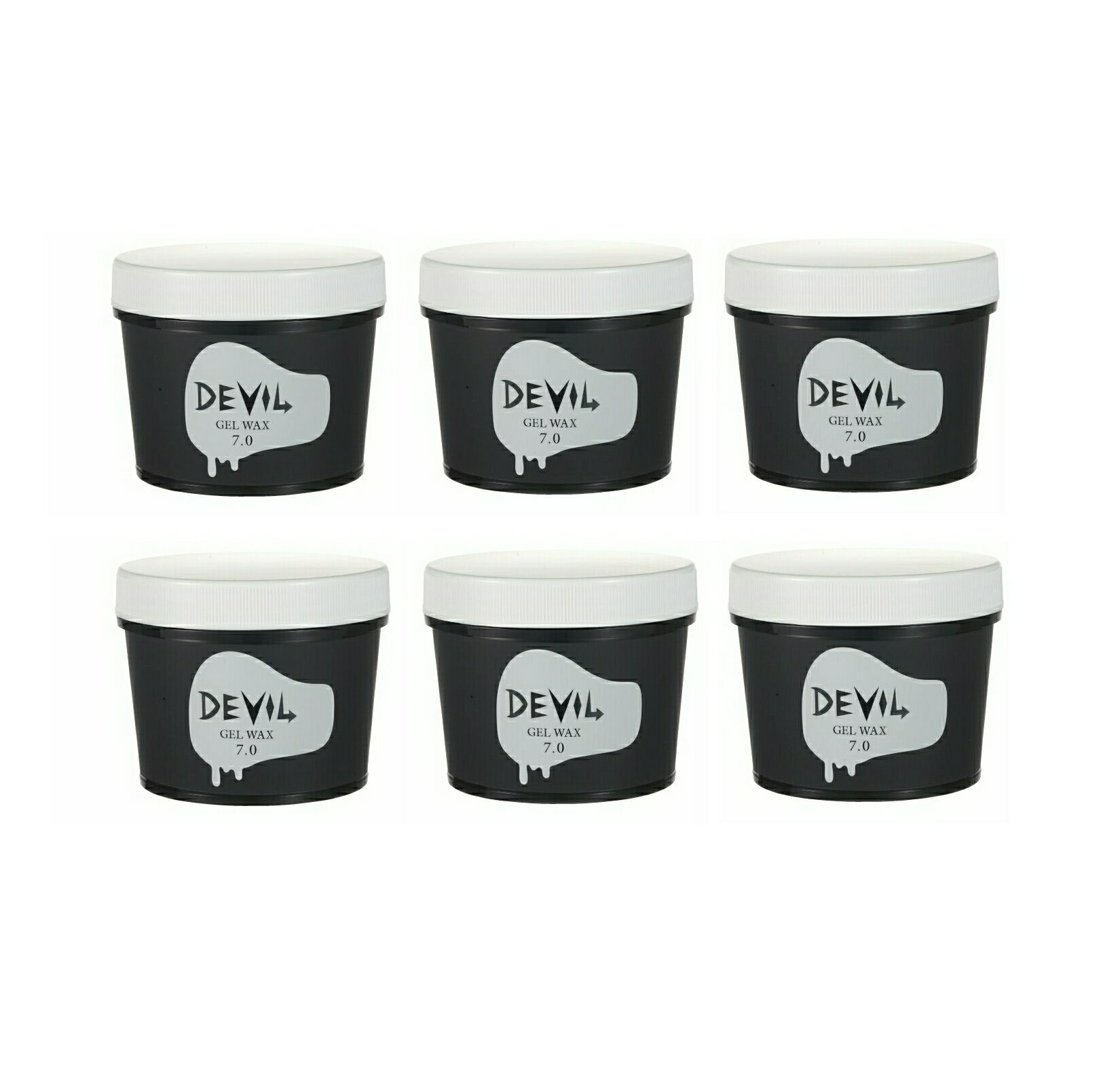 【6個まとめ買い】b-ex　ロレッタ デビル　ジェルワックス 7.0　240g　6個セット　【送料無料】　(旧モルトベーネ/ビューティーエクスペリエンス)