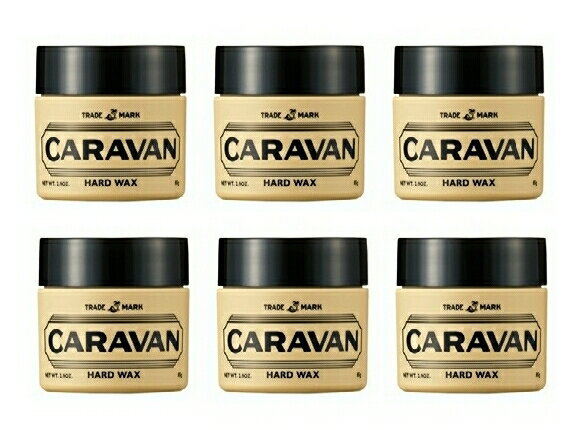 【6個まとめ買い】デミ　CARAVAN　キャラバン　ハードワックス　85g　6個セット　【送料無料】