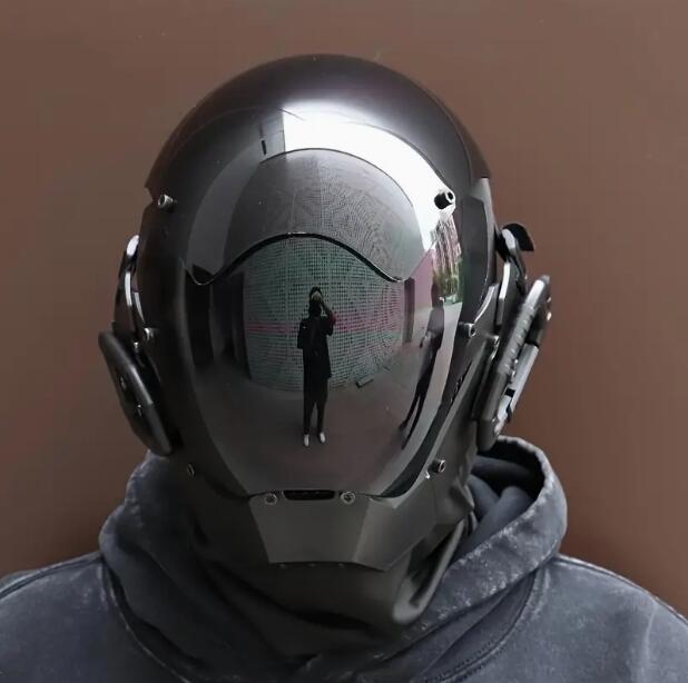 CyberPK クールブラックパンクサイバーマスク　【送料無料】