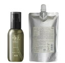【本体+詰替セット】NO3 ナンバースリー HUE CARE ヒュウケア ヘアオイル 115ml容器入+300ml詰め替え用レフィル セット販売 【送料無料】