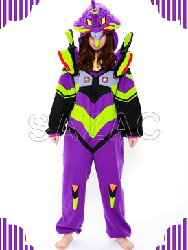 ハロウィン コスプレ エヴァンゲリオン メンズ レディース 新世紀エヴァンゲリオン 着ぐるみ 大人用 フリース エヴァンゲリオン san995 ハロウィーン コスチューム 仮装 学祭 TVアニメ イベント キグルミ きぐるみ サザック SAZAC
