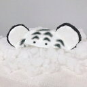 ヘアバンド ホワイトタイガー テイクオフ ぬいぐるみになれちゃう プレゼント 約20cm BC-D