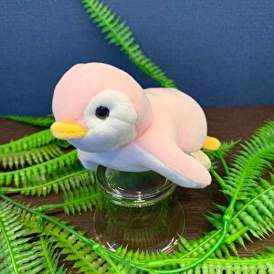 テイクオフ ぽけぷに ペンギン(ピンク) もちもち ぷにぷに 不思議なさわり心地手のひらサイズ ぬいぐるみ 動物 TAKE OFF 誕生日や記念日のギフトとして可愛いヌイグルミです BC-D V-1の商品画像 2