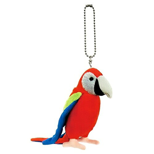 Rakuten - テイクオフ コンゴウインコ キーホルダー ぬいぐるみTAKE OFF 誕生日や記念日のギフトとして可愛いヌイグルミです BC-D V-1