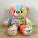 KAWAII BEAR　PASTEL M　約29cmカワイイベア　テイクオフ　ぬいぐるみ　TAKE　OFF　誕生日や記念日のギフトとして可愛いヌイグルミです