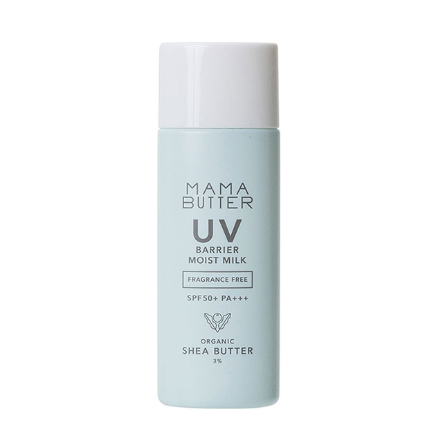 MAMA BUTTER(ママバター) UVバリアモイストミルク［無香料］SPF50+ PA+++ 50g