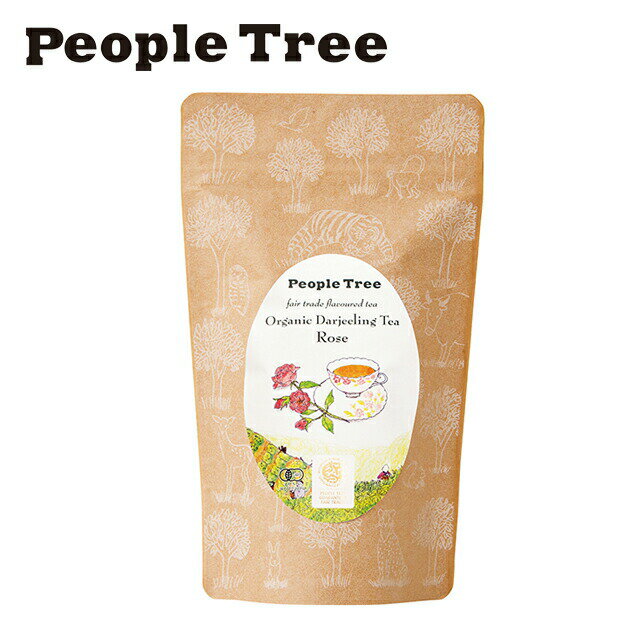 People Tree(ピープルツリー) オーガニックフレーバーティー 【ローズ】【ティーバッグ 2 ...