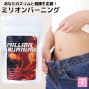 ダイエットサプリ 【ミリオンバーニング】 ダイエットサプリ ダイエット サプリ サプリメント アフリカンマンゴー コレウスフォルスコリ フォースコリー Lカルニチン オルニチン 健康サプリ おすすめ 健康 スリム メール便