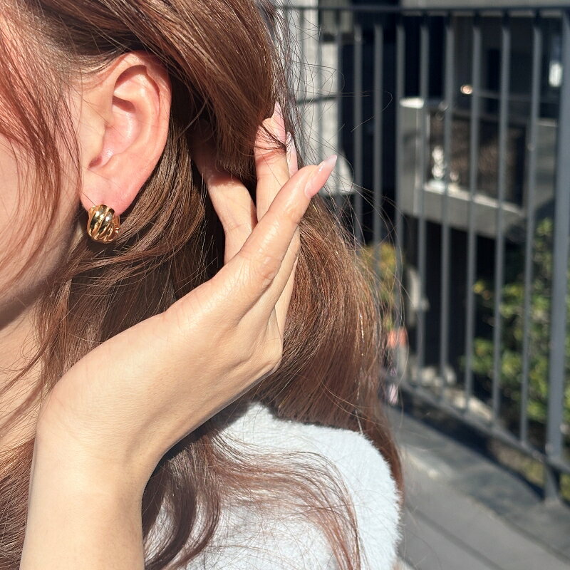 beauty studioの韓国 アクセサリー ピアス おしゃれ lattencos ラテアンドコス 新大久保から発送｜アングル2
