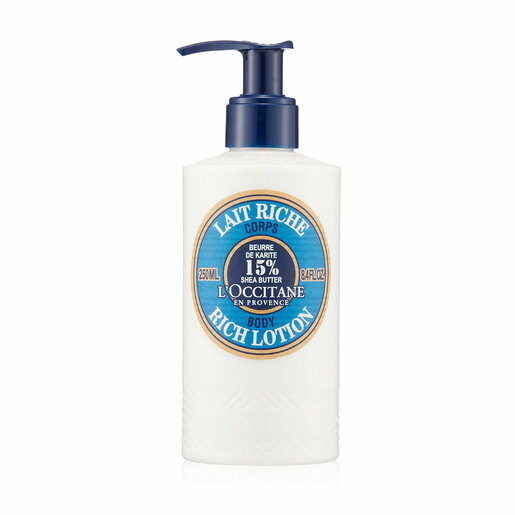 ロクシタン 送料無料 LOCCITANE - Shea Butter Rich Body Lotion 250ml シアリッチボディローション ロクシタン :　化粧品　コスメ ブランド ボディケア 海外通販