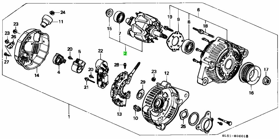 ホンダ NSX ABA-NA2 ローターASSY ROTOR ASSY GenuineC32B MT Legend HONDA 純正