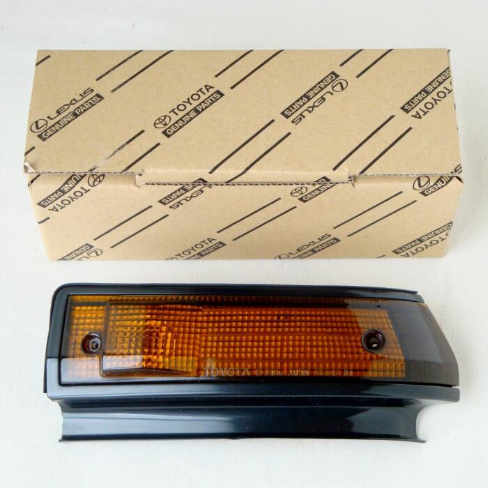 トヨタ スプリンタートレノ AE86 サイドターンシグナルランプ レンズ 右 ×1 LENS SIDE TURN SIGNAL LAMP RH 1985/05～1987/04 純正 Genuine