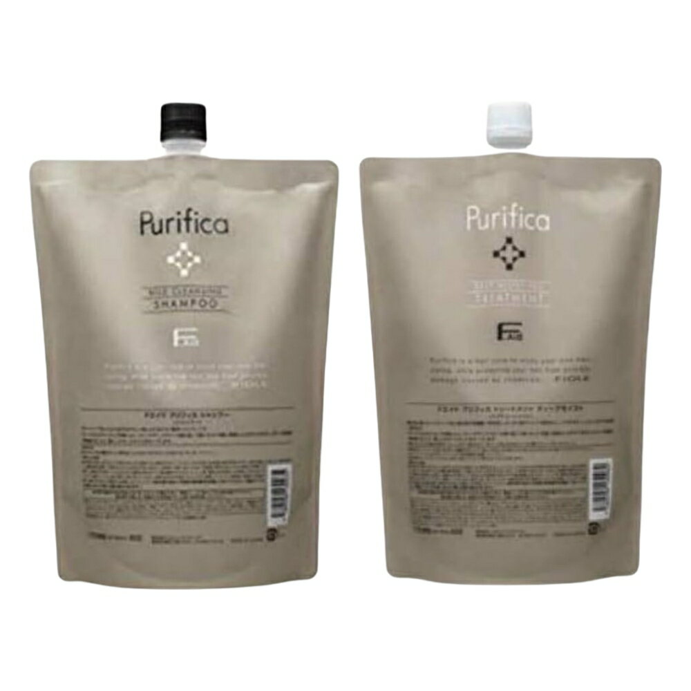 【クーポン有】フィヨーレ Fエイド プリフィカ シャンプー トリートメント ディープモイスト 800ml 800g セット 詰替用 サロン専売品 美容室専売 ダメージケア 保湿 しっとり 大容量 業務用