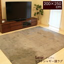 ラグカーペット 長方形 200×250cm パイル18 Large ラルジュ ホットカーペット対応 床暖房 こたつ敷き ウレタンフォーム5mm オーバーロック 軽量 すべり止め コンパクト収納 メーカー直送 送料無料