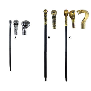 つえ 杖 プラスチック 魔法 キッズ へび ドクロ 面白 小物 仮装 コスプレ衣装 グッツ用 クリスマス ハロウィン コスチューム コスプレ にイベント パーティー 余興 ダンス 発表会 舞台衣装 誕生日 王女 仮装グッツマンモス ボーン キッズ 子供 男の子