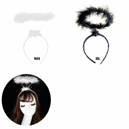 天使の輪 カチューシャ幅 20 cm ポリエステル ヘア アクセサリー アクセ ヘッドステージ 目印 舞台 映え 衣装 衣裳 ハロウィン コスプレ 仮装イベント ダンス チア 学芸 演奏 運動 発表 会 文化 体育 祭二次 忘年 用 余興 クリスマス ライブ フェス