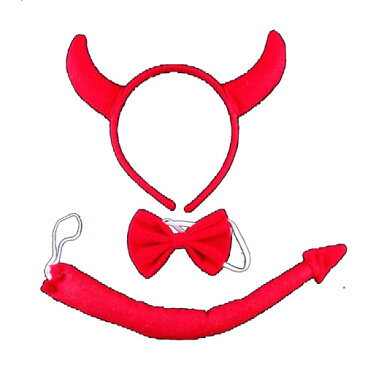悪魔 角 アニマル カチューシャ キッズ 用 尻尾 蝶ネクタイ 付き仮装 グッツ コスプレ コスチューム ハロウィーン ハロウィン クリスマスパーティー イベント 変身 余興 発表 会 衣装 用 舞台 衣裳kids 子供 猫 悪魔 あくま アクマ デビル ツノ etc 動物