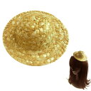麦わら ミニ ハット クリップ 帽 子麦藁約 H3.5cm W13cm ヘアクリップお洒落 で かわいい ヘア アクセサリーヘッドアクセ ヘアアクセ アクセ ドレス髪飾り 髪止め パーティーアレンジ 使い方 色々 イベント 用グッツ むぎわら 麦わら