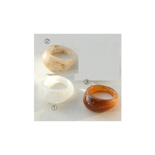 樂天商城 - 18号 透明 ベージュ プラリングプラスチックレディース ストリート アレンジジュエリーアクセ お洒落 で 可愛い使い方 色々ジュエリーアクセサリーリング おもちゃリング TOYリングゆびわ 指輪 りんぐ メンズ 大人