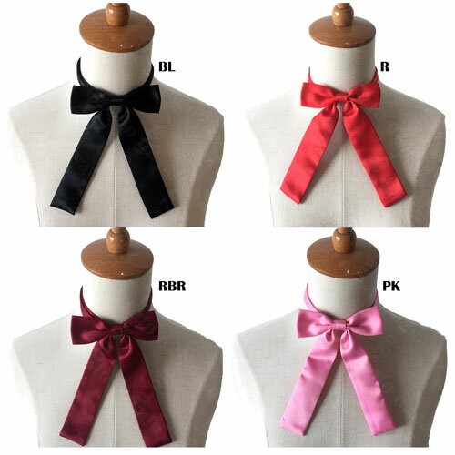 サテン ショート リボン タイレディース メンズ 蝶タイ リボンタイレディース メンズ 可愛い かわいい おしゃれ お洒落 大人 子供 キッズイベント パーティ...