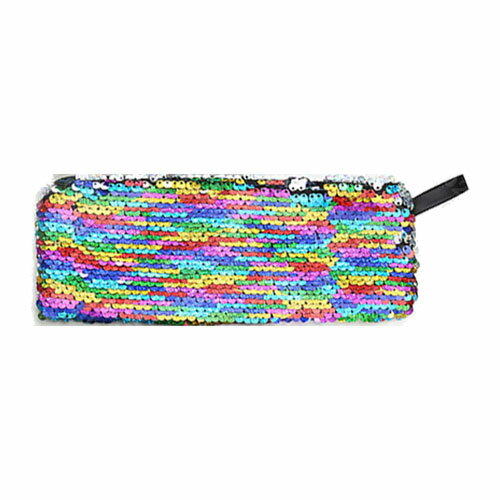 雑貨 リバーシブル スパンコール 平面 シンプル ふで箱可愛い 小銭入れ かわいい おしゃれ 小物 入れ ..