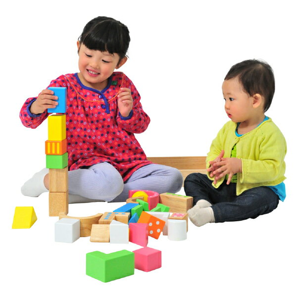 【Edute】SOUNDブロックス Large(出産祝い 木のおもちゃ 積木 知育玩具 誕生日 赤ちゃん ベビー 子供 男の子 女の子 プレゼント 0歳 1歳 1.5歳 2歳 積み木 贈り物 ギフト)