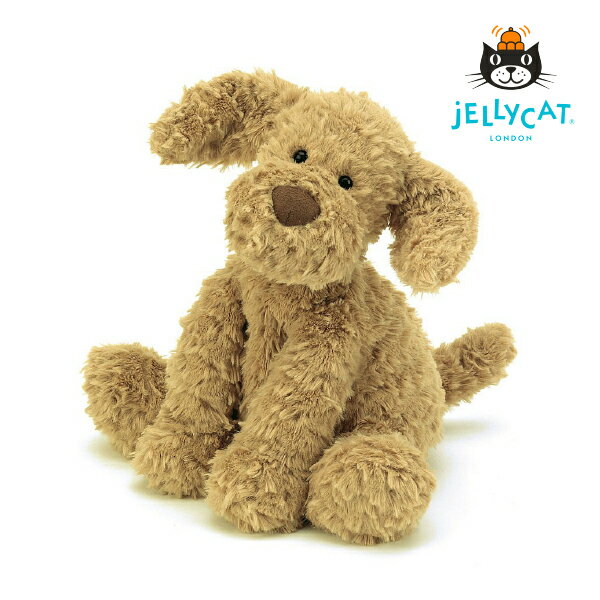 ※クリックすると別ウィンドウで表示されます。【jellycat ジェリーキャット】ファドルウードル パピーM商品番号：ES0011 ・サイズ：全長：約25cm ジェリーキャットは、イギリスを拠点とするぬいぐるみブランドであり、イギリス王室御用達で世界中で人気のぬいぐるみです。魅力1ジェリーキャットのぬいぐるみは、愛らしいデザインが特徴です。ふわふわのファブリックやカラフルな色使い、大きな目など、子供から大人まで幅広い人々を魅了します。魅力2ジェリーキャットのぬいぐるみは、高品質な素材で作られており、柔らかくふわふわした触り心地があります。ぬいぐるみを抱っこすると、心地よい感触が広がります。魅力3ジェリーキャットは、さまざまな種類のぬいぐるみを展開しています。相手に合わせたカラーやアニマルで贈る楽しみにもなります。魅力4ジェリーキャットのぬいぐるみは、丁寧に作られており、耐久性があります。しっかりとした縫製やパーツの取り付けによって、長く愛用することができます。魅力5ジェリーキャットのぬいぐるみは、贈り物としても人気があります。特に子供や赤ちゃんへのギフトとして選ばれることが多く、愛されるアイテムとなっており、出産祝いはもちろん誕生日プレゼントやハーフバースデーなど様々な用途で選ばれています。【ジェリーキャット　ファドルウードルパピー】『FUDDLEWUDDLES(ファドルウードル)』シリーズは、毛足が少し長く、よりふわふわでモコモコした優しい肌触りと、両足を前に揃えてお座りしたポーズが特徴的なシリーズになります。モコモコの肌触りは、赤ちゃんに安心感をあたえ、一緒にずっと居たくなるお友達になること間違いなし♪つぶらな瞳と、モコモコなボディで、見つめられると思わずにっこり♪ 商品説明 ジェリーキャットは1999年、イギリスのロンドンで生まれたぬいぐるみブランド。思わず抱きしめたくなるような肌触りとユニークなデザインで、世代や性別を問わず世界中の人から愛されています。 抱きしめたくなる柔らかさ上品な毛並みは思わず抱きしめたくなるほどの柔らかさ！ 生まれたてベビーにも安心・安全世界で最も厳しいと言われるヨーロッパの子ども用品の製品基準検査をクリアしています。 SNS映え◎マンスリーフォトにも！ベビーと並べて撮影するのにちょうどいいサイズ感！成長記録にぴったりです。 大人気のジェリーキャット＼　シリーズはコチラ！！　／ バシュフル シルバーバニー M バシュフル モンキーー M バシュフル ラム M バシュフル ライオン M バシュフル トゥインクルバニー M バシュフル タフィーパピー M ご注意※こちらは、座るタイプのぬいぐるみです。自立はしません。※こちらの商品は【のし対象外】です。 「あす楽」ご注文方法 「あす楽」ご利用の際の注意点 あす楽商品ご注文は、早急に発送のご準備にとりかかりますため、キャンセル・追加・各種ご変更を承ることができません。 12時以降のご注文および、弊社休業日のご注文に関しましては翌営業日の発送となります。あらかじめご了承ください。 お届け時間のご指定はできません。 ご注文内容に不備など確認事項がある場合、確認完了後の発送となります。