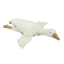 【SENGER Naturwelt-ゼンガーナチュウェルト】グース ホワイト(Cuddly animal Goose white Lサイズ)【正規品】(出産祝い プレゼント 贈り物 ギフト ニューボーンフォト 誕生日プレゼント ぬいぐるみ オーガニック ハンドメイド ガチョウ ファーストトイ )