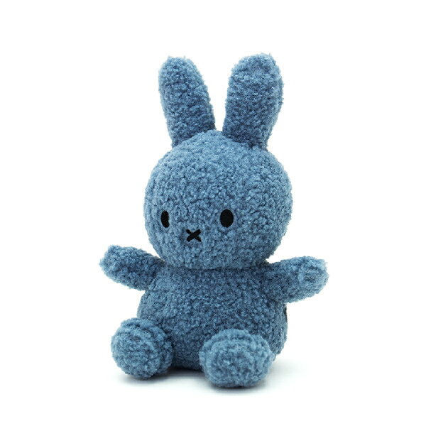 Miffy Recycle Teddy ミッフィーリサイクルテディ 23cm ブルー(オリジナル 出産祝...