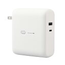 30日限定ポイント最大10倍★【送料無料】エレコム AC充電器一体モバイルバッテリー(10000mAh/20W/C×1+A×1)(雑貨 生活雑貨 ELECOM ...