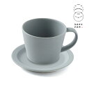 SAKUZAN サラコーヒーカップ ソーサー ブルーグレー(雑貨 生活雑貨 ギフト プレゼント 贈り物 お祝い 内祝い 結婚祝い 出産祝い 新築祝い 引越祝い 新生活 おすすめ 人気 話題)