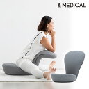 【送料無料】&MEDICAL STRETCH CHAIR アッシュグレー(雑貨 &メディカル アンドメディカル &medical カモレグ リビング フィットネ...