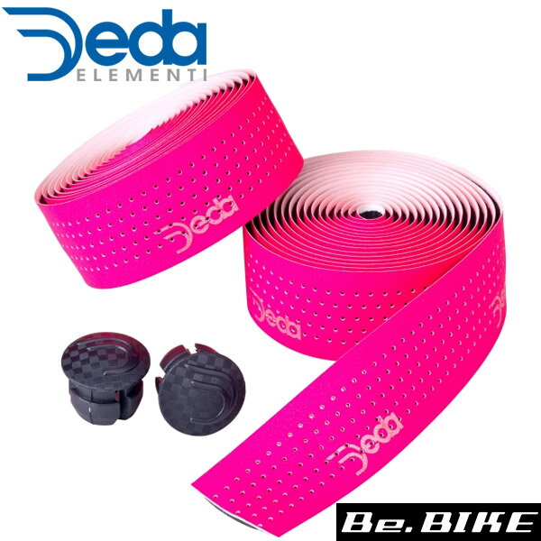 DEDA(デダ) ミストラル ロゴ入リ 46)Fluo Fuchsia(ネオンピンク) 自転車 バーテープ