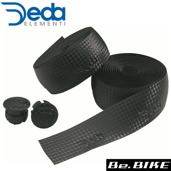 DEDA(デダ) カーボン柄 23)Black carbon(ブラックカーボン) 自転車 バーテープ