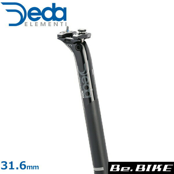 DEDA(デダ) Zero 100 アルミシートポスト(2018)(SB12mm) BOB 31.6mm 自転車 シートポスト Zero100 アルミシートポストは、高品質なアルミニウムを3D鍛造しています。 すばやく簡単に装着・調整できる1本ネジ固定システム。 シートポスト先端のネジで、サドルを細かく調整することが可能です。 仕様 素材：3Dフォージド 7050アルミニウム セットバック：12mm シートポスト長：350mm シートポスト径：31.6mm コラム径：28.6mm カラー：BOB 重量：259g（31.6mm） ※別売りのデダ純正・Di2バッテリーアダプター使用可能。 決済を銀行振込でお考えの方　こちらをお読みください。 メーカー希望小売価格はメーカーカタログに基づいて掲載していますDEDA(デダ) Zero 100 アルミシートポスト(2018)(SB12mm) BOB 31.6mm 自転車 シートポスト Zero100 アルミシートポストは、高品質なアルミニウムを3D鍛造しています。 すばやく簡単に装着・調整できる1本ネジ固定システム。 シートポスト先端のネジで、サドルを細かく調整することが可能です。 素材 3Dフォージド 7050アルミニウム セットバック 12mm シートポスト長 350mm シートポスト径 31.6mm コラム径 28.6mm カラー BOB 重量 259g（31.6mm) ※別売りのデダ純正・Di2バッテリーアダプター使用可能。 Zero 100 アルミシートポスト(2018)(SB12mm)　一覧 &nbsp; BOB ブラック 27.2mm 詳細はこちら 詳細はこちら 31.6mm 詳細はこちら 詳細はこちら