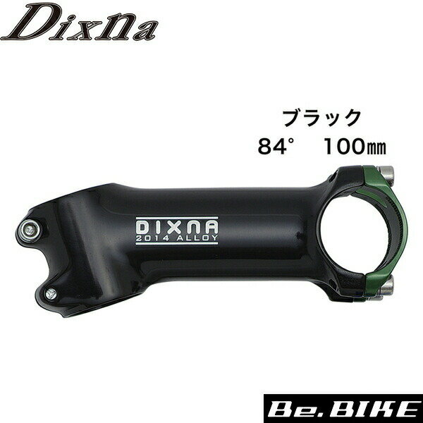 Dixna D11 STM リッジラインステム ボディーのみ 84°100mm ポリッシュブラック 自転車 ステム